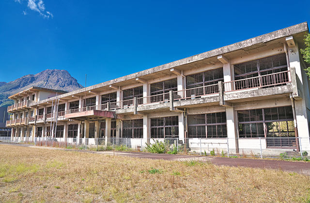 旧大野木場小学校被災校舎